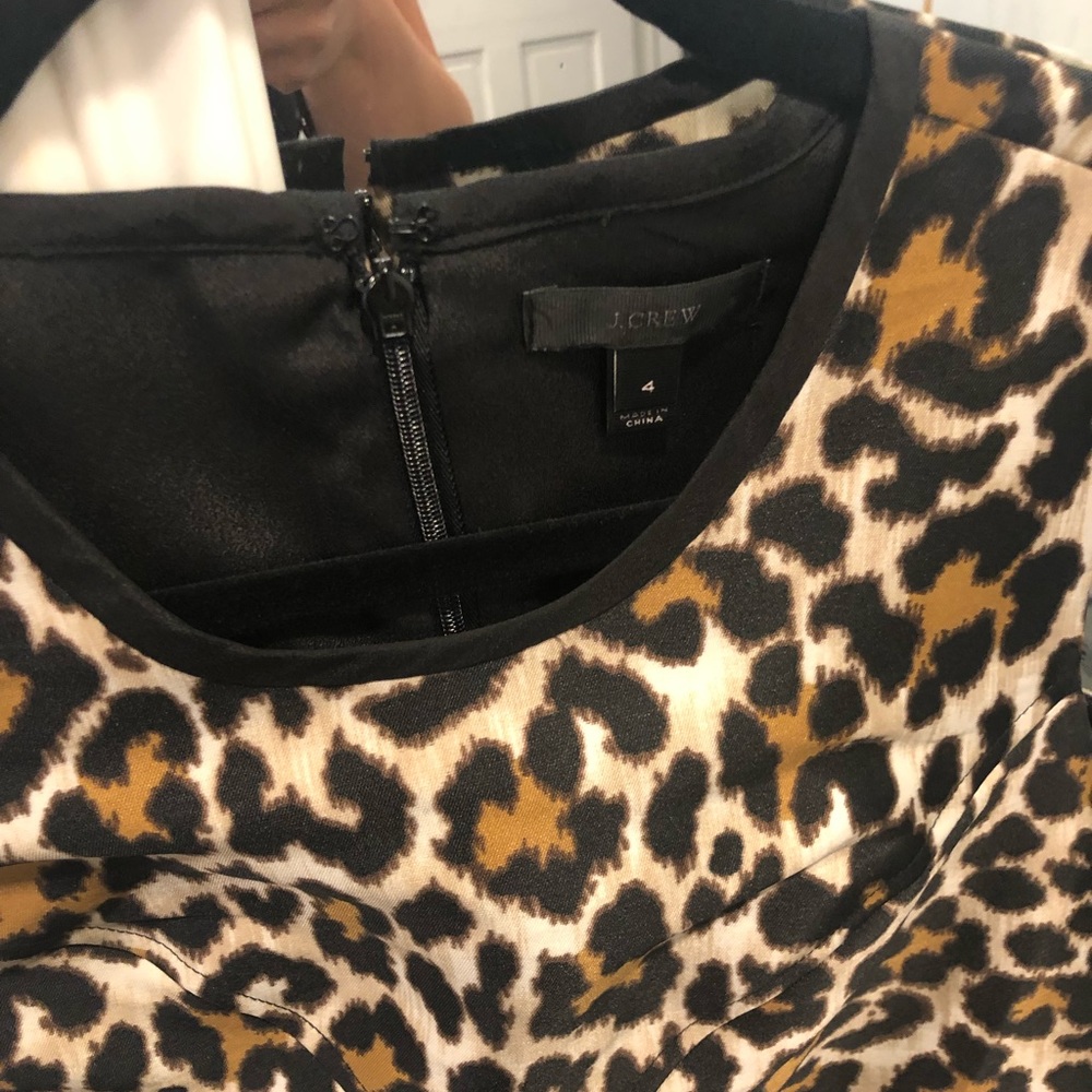 J.Crew Leopard Dress - Picture 3 of 4
